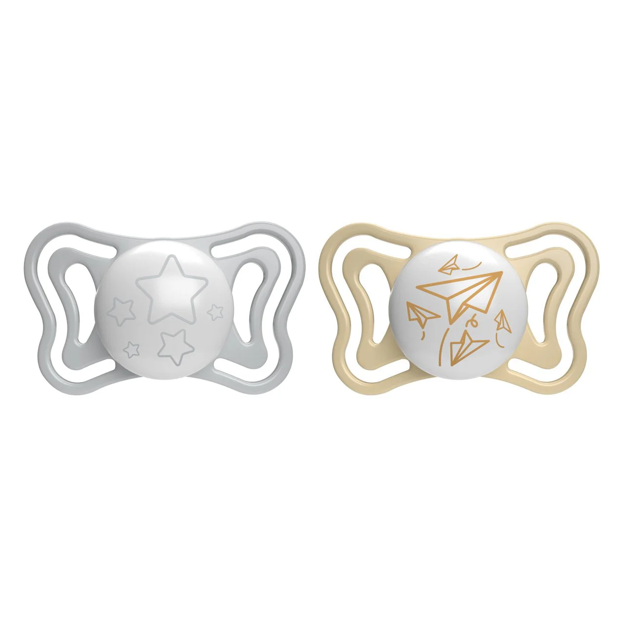 CHICCO - PHYSIO FORMA Light Πιπίλα Σιλικόνης για τη νύχτα 6-16m - 2τεμ.
